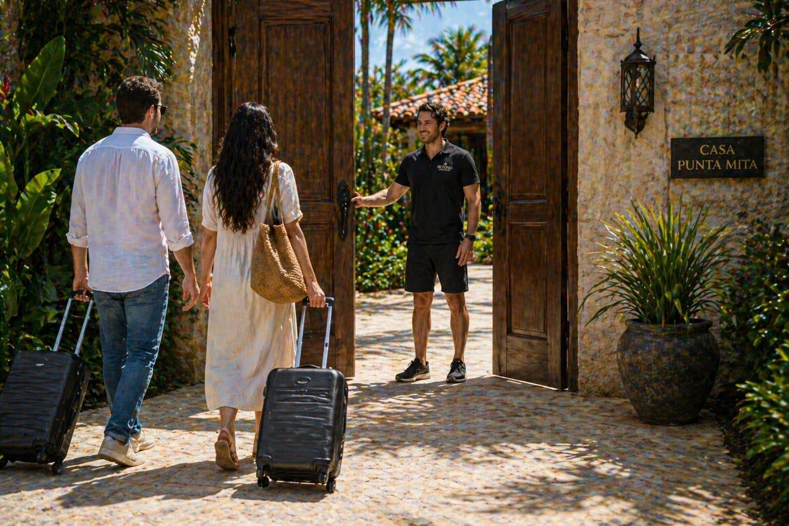 Local property management team available in Punta Mita