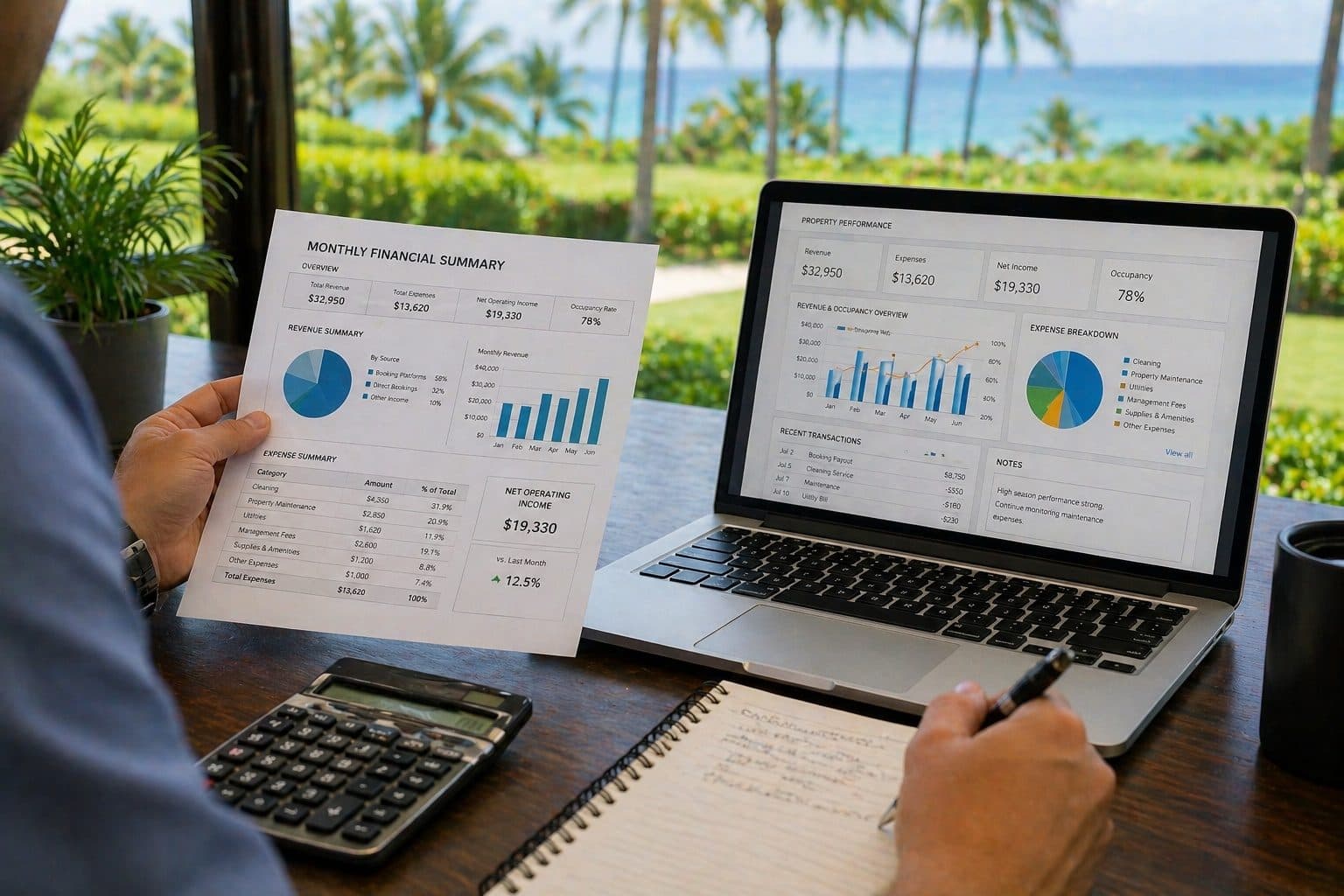 Financial clarity and reporting for Punta Mita property management