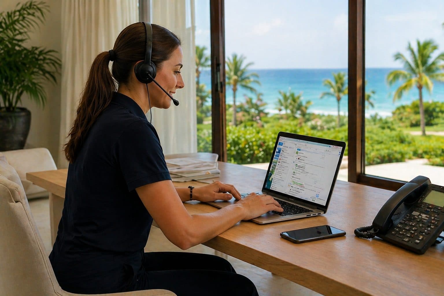 Guest communication and coordination for a Punta Mita rental property